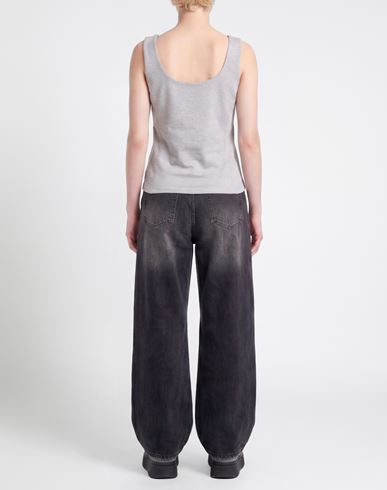 Woman Tank top Grey Size S Viscose, Cotton, Polyester, Polyamide