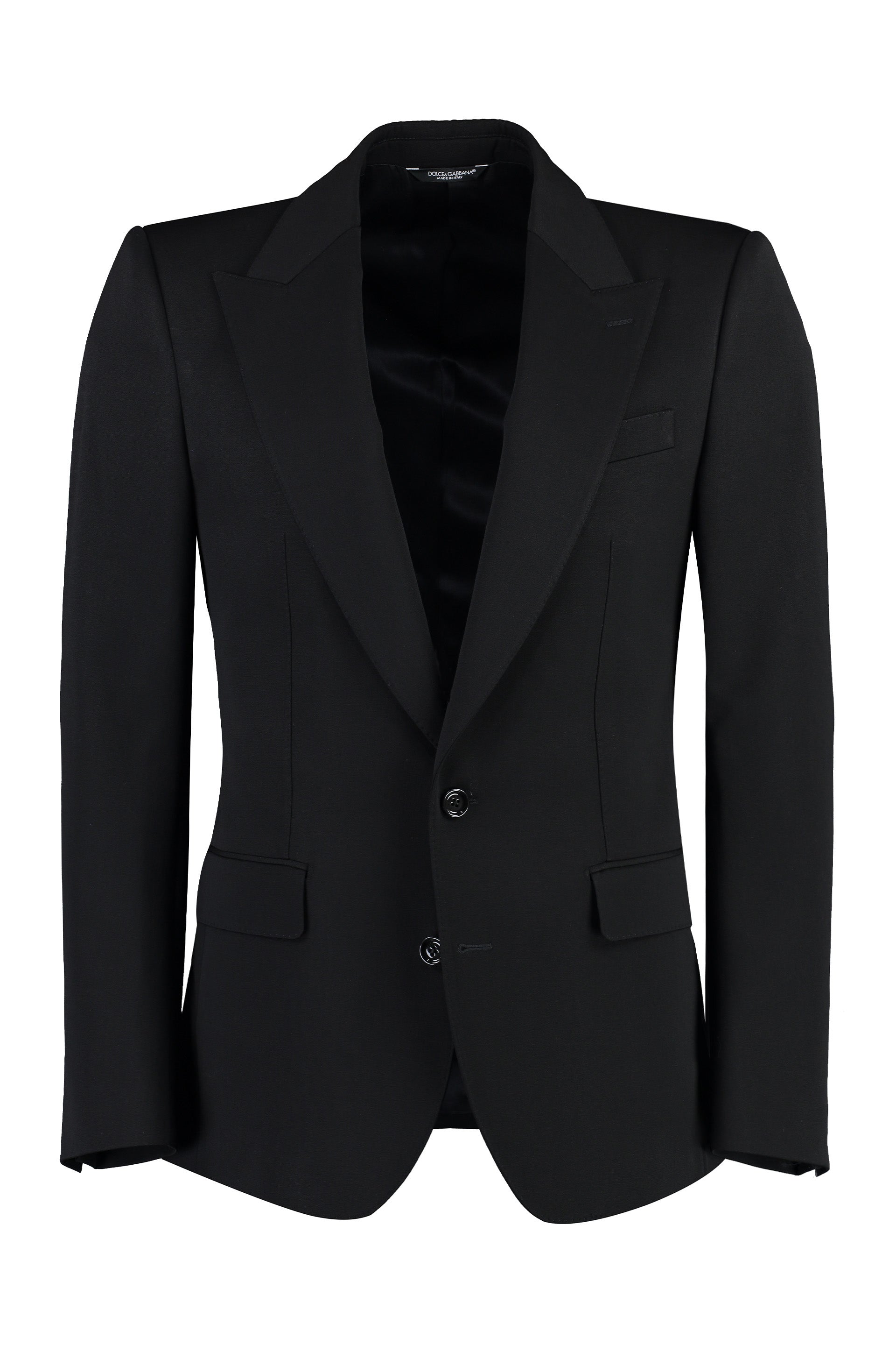 Virgin Wool Blazer — Black
