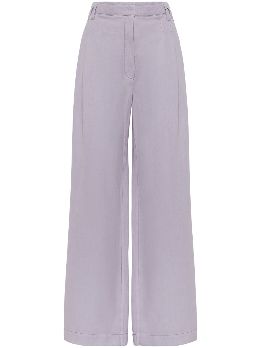 Wide Smart trousers - Purple