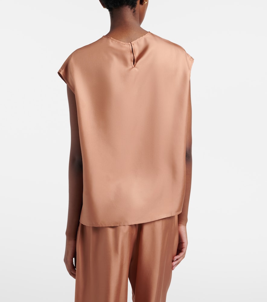 Dasha silk twill top