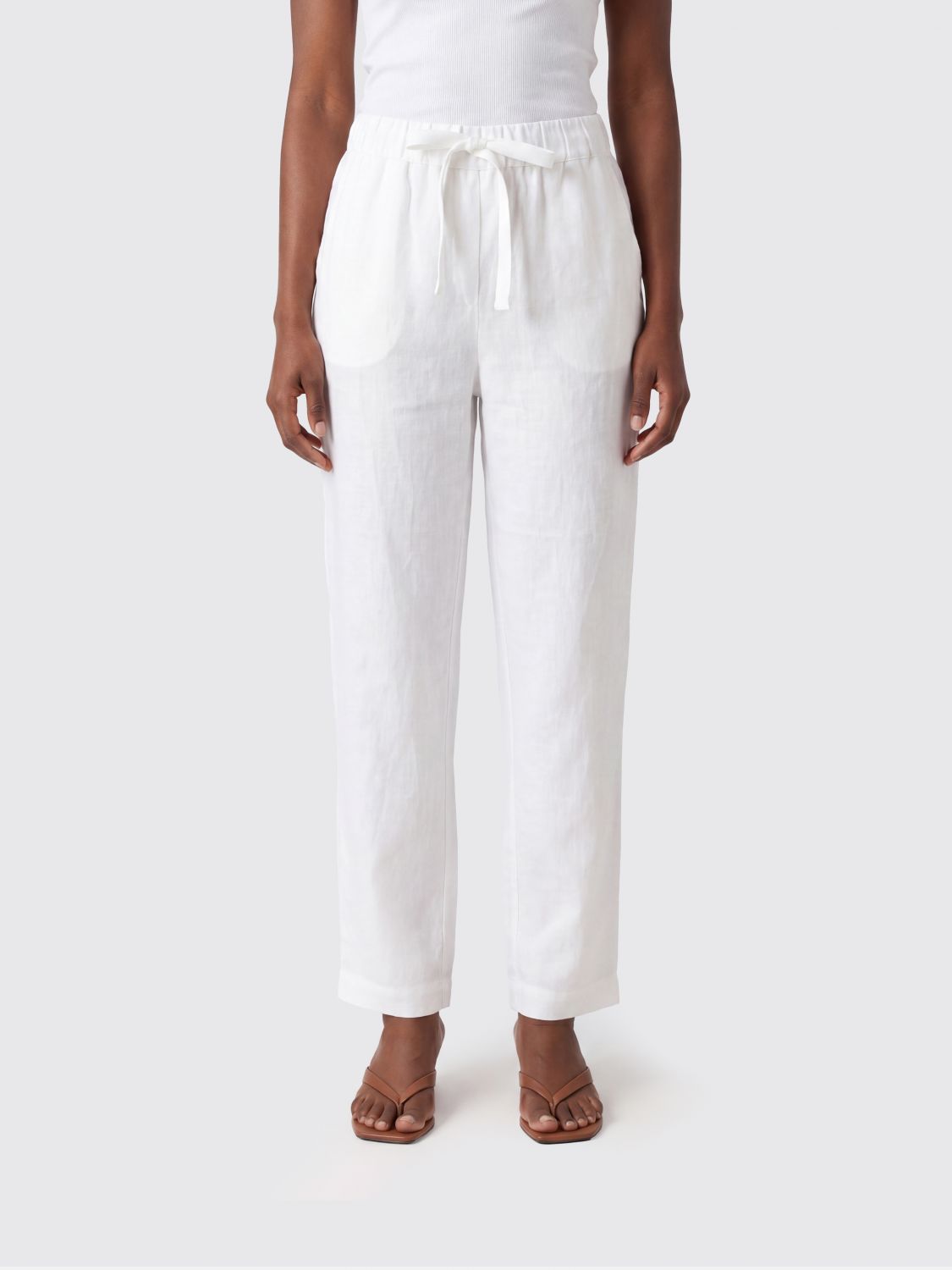 Pants Woman color White