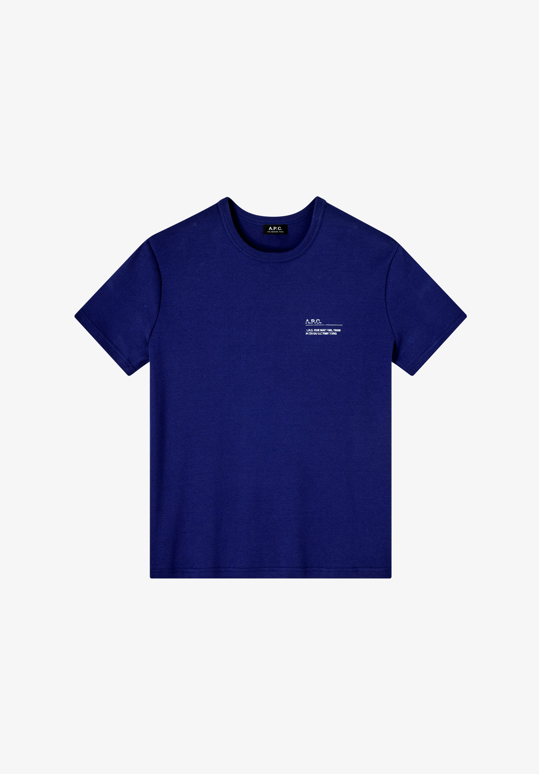 A. P.C. Men's Niclas T-shirt Size: Extra Small in Blue