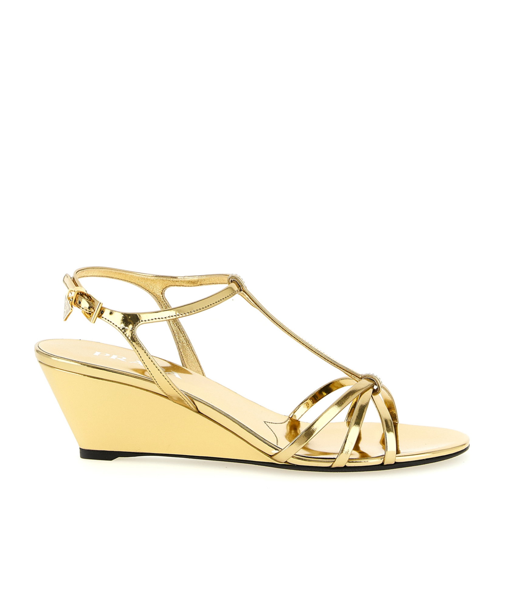 Open-toe wedge sandals
