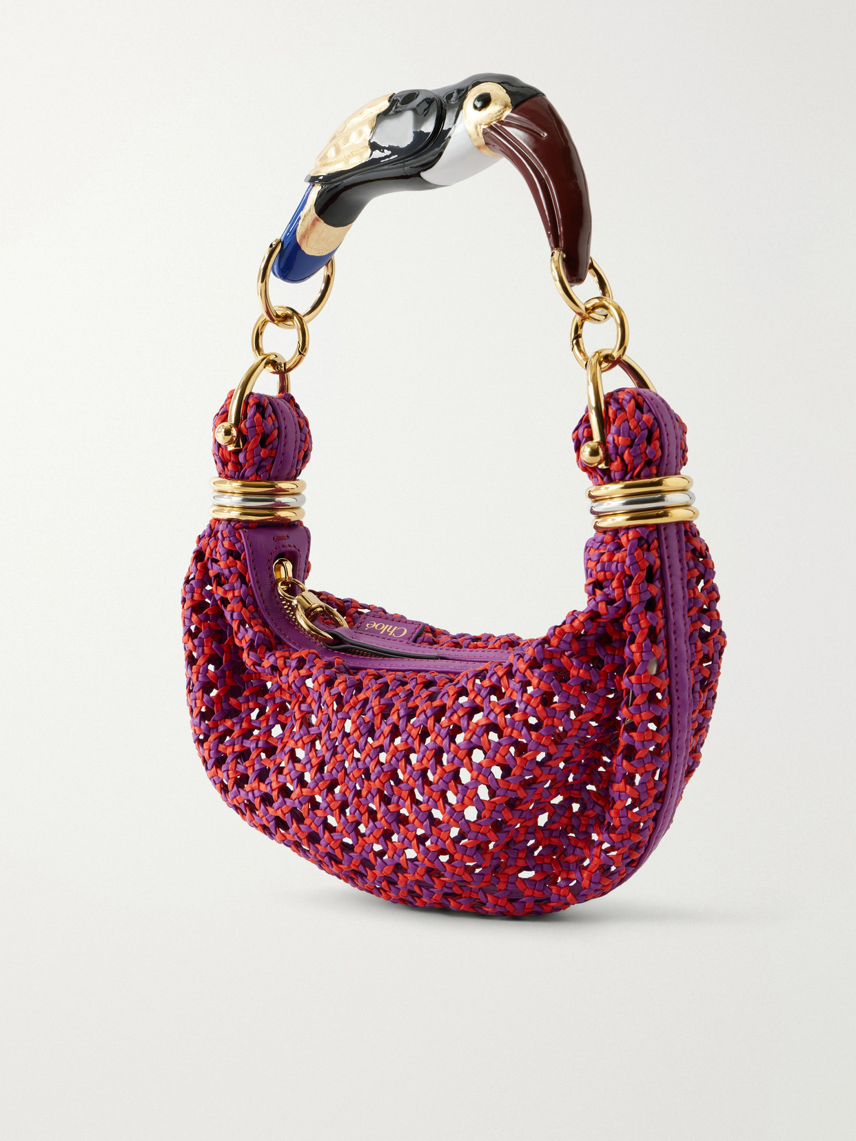 Toucan Bracelet Shoulder Bag - Pink