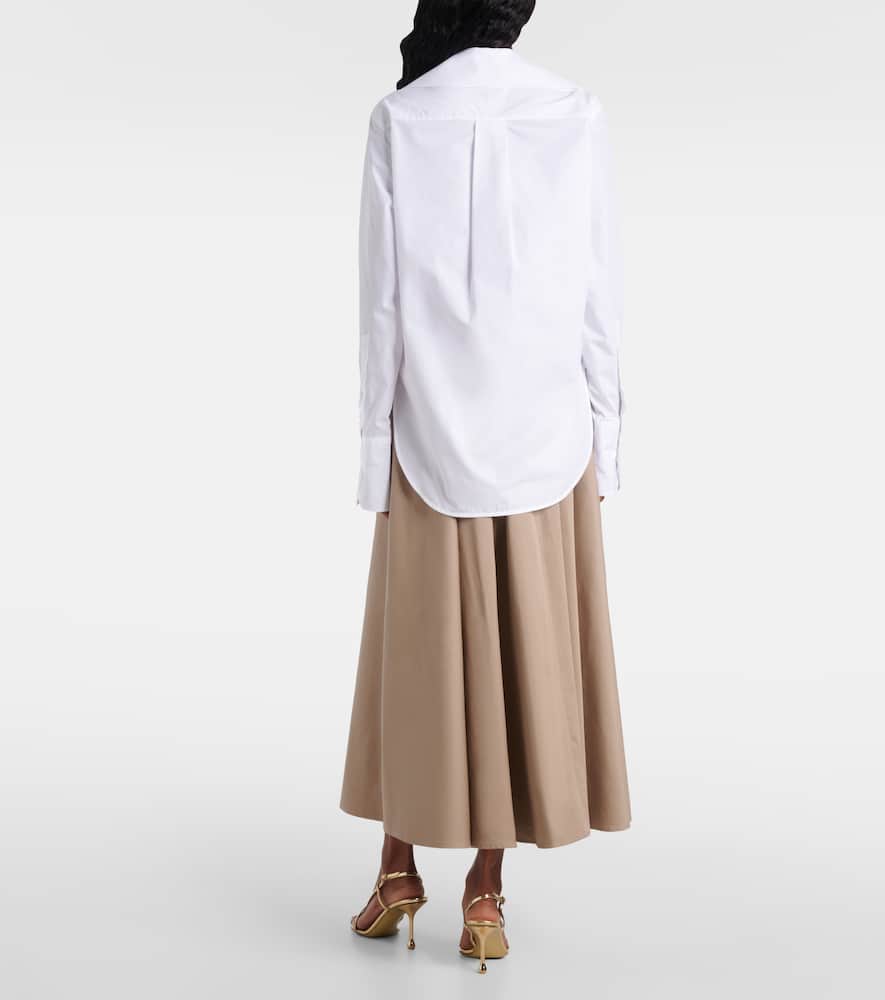 Violin cotton poplin shirt