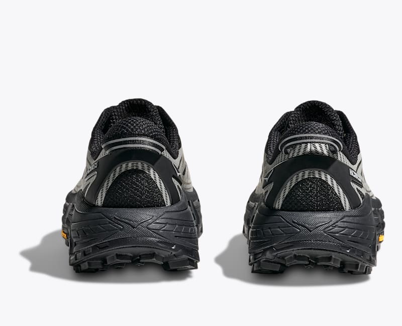 HOKA Mafate Speed 2 Shoes in Black/Silver