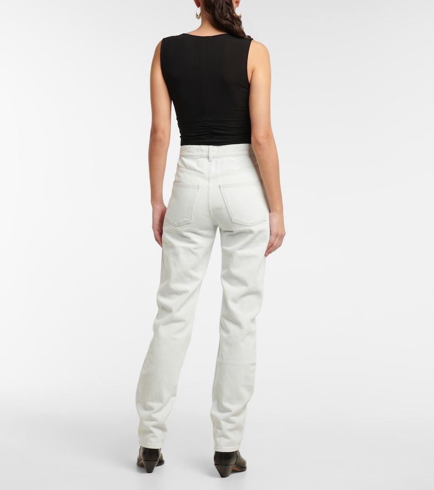 Vendelia high-rise straight jeans