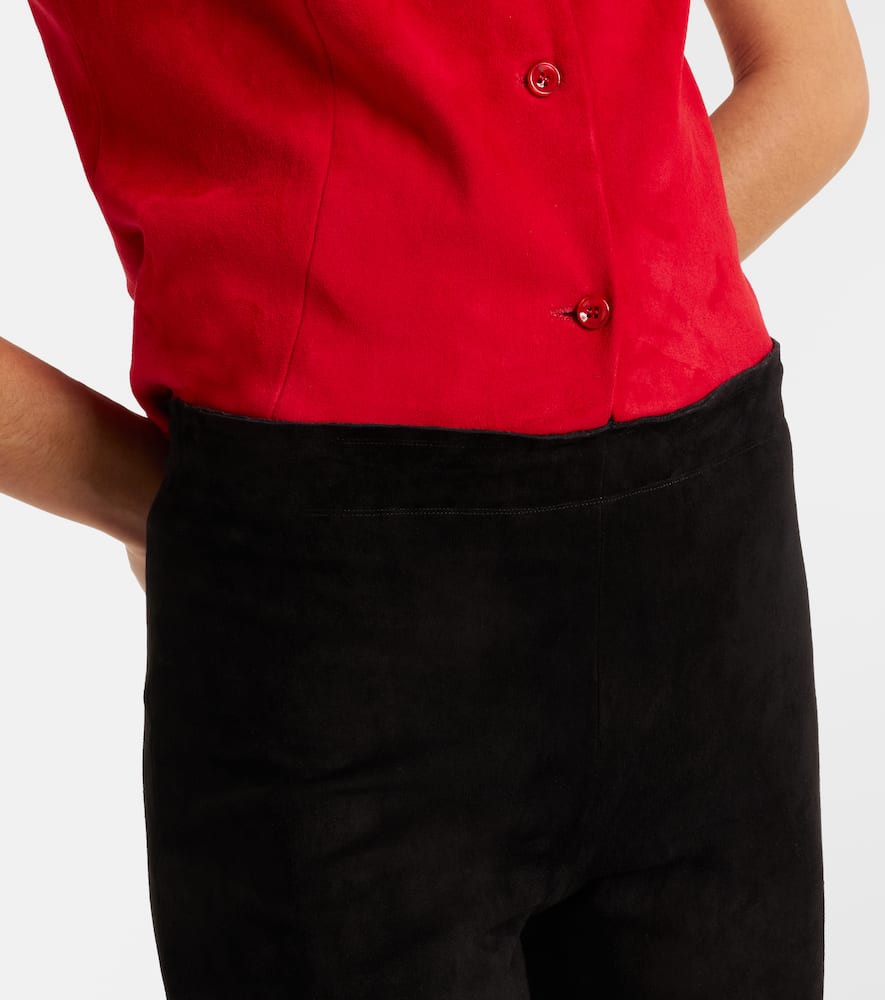 Willy suede capri pants
