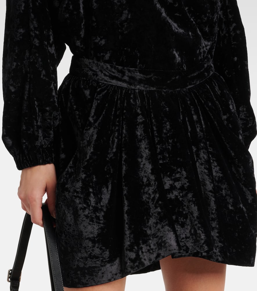 Lashay velvet skirt