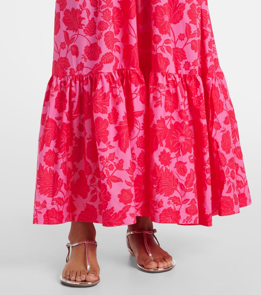 Fairhaven floral cotton-blend maxi dress