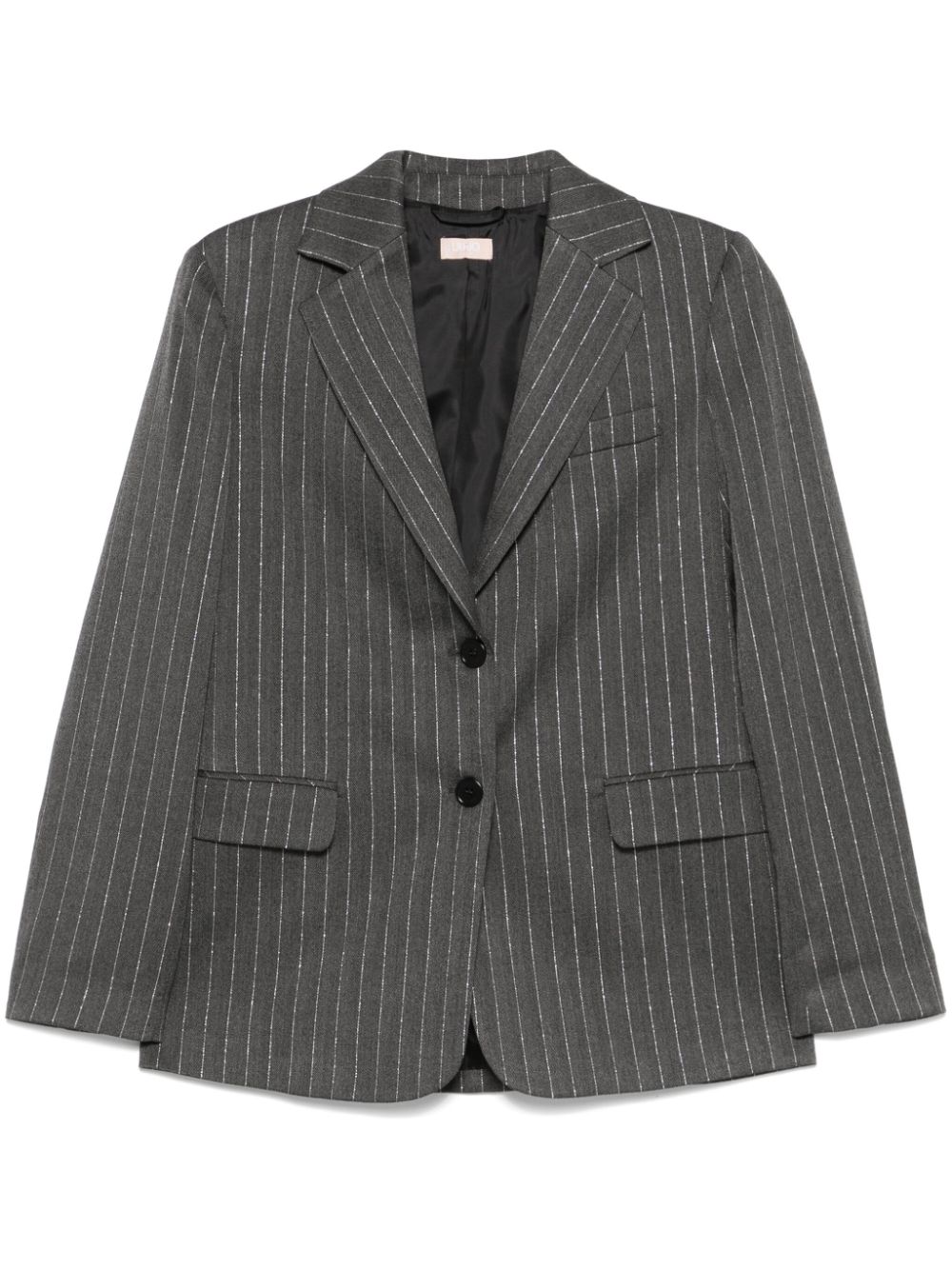 Pinstripe blazer - Grey