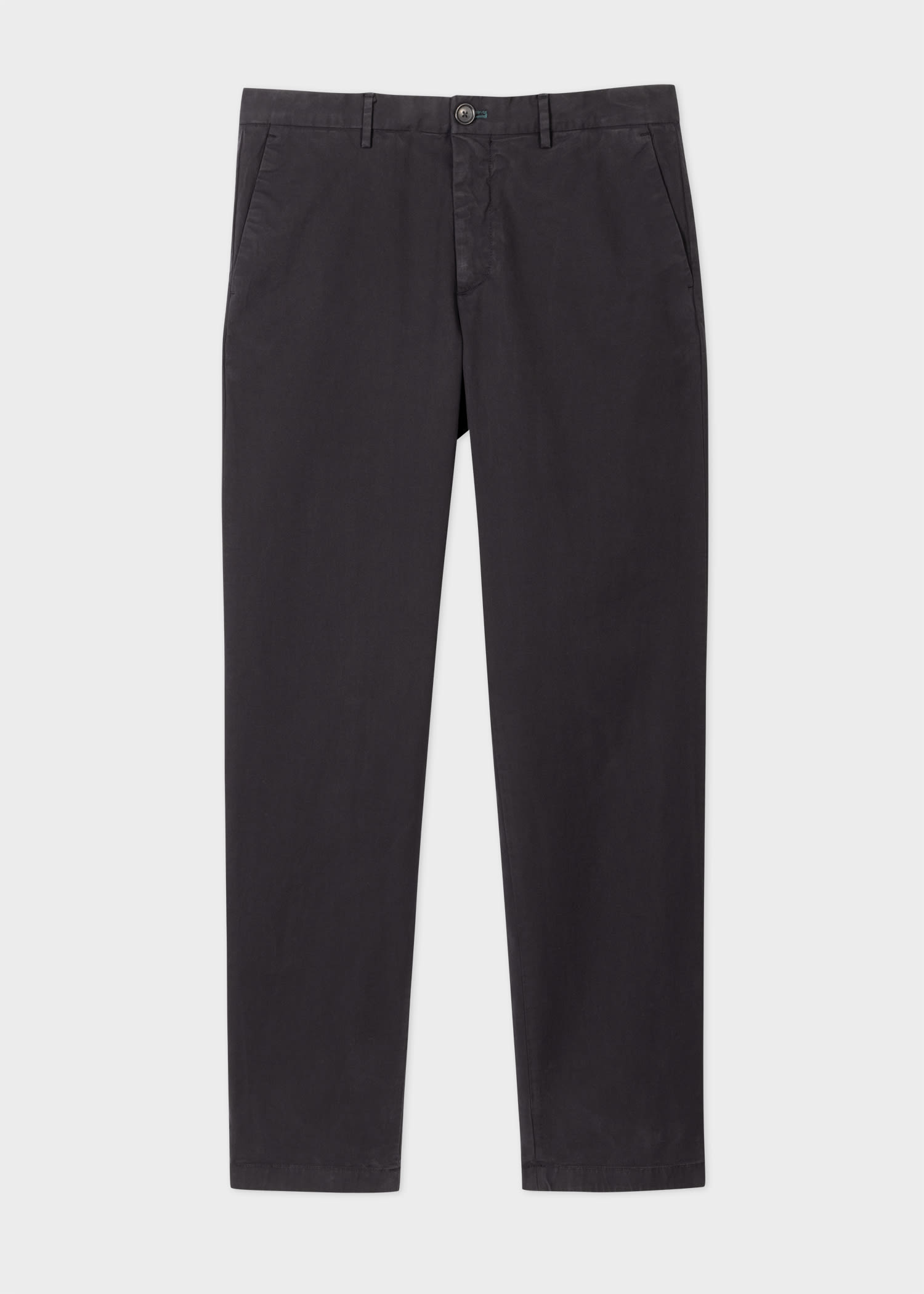 Black Mid-Fit 'Broad Stripe Zebra' Chinos