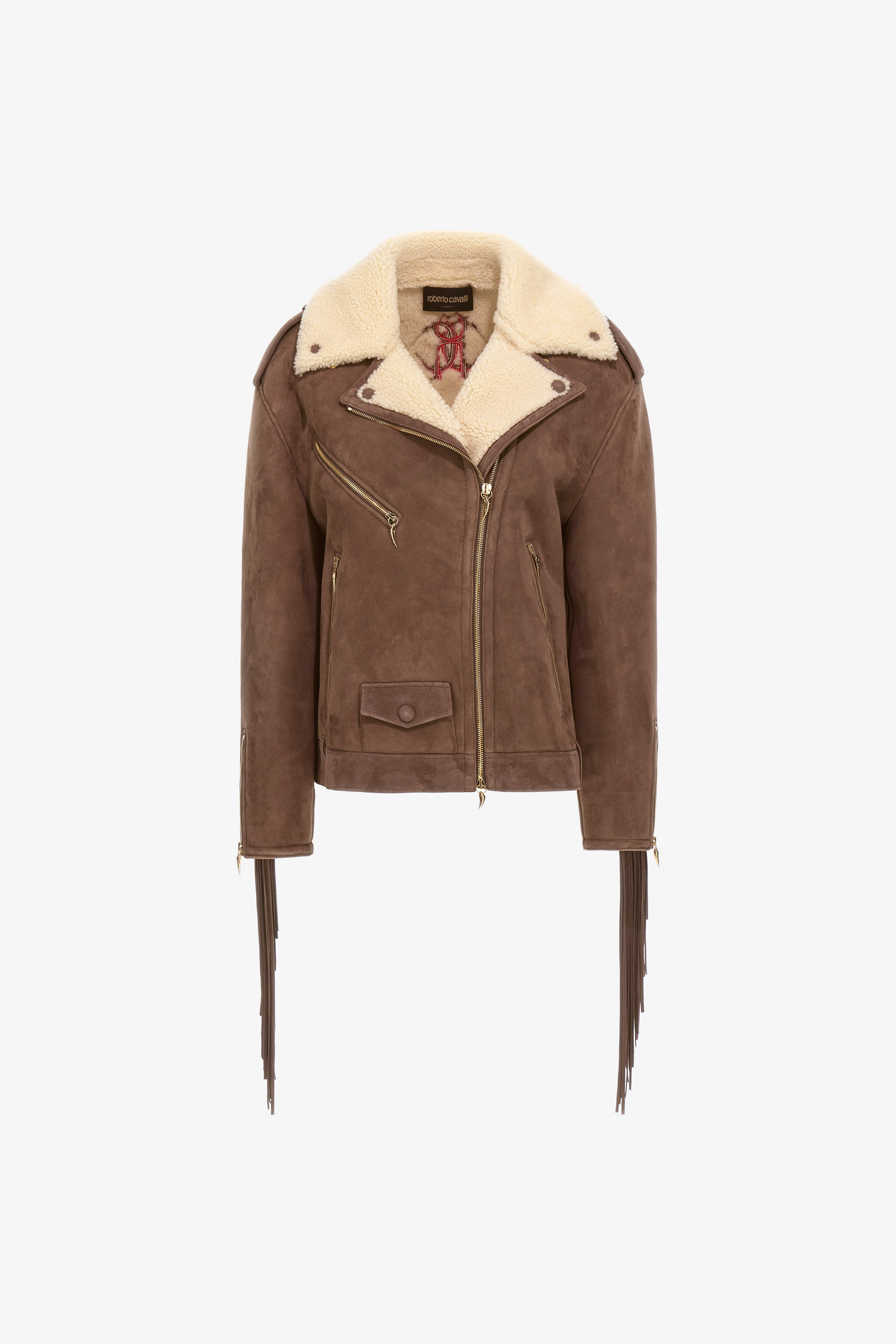 Biker Jacket With Fringe