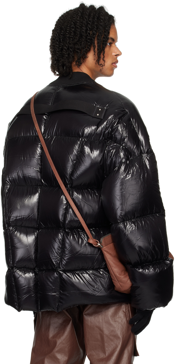 Rick Owens ブラック Porterville Flight ダウンジャケット