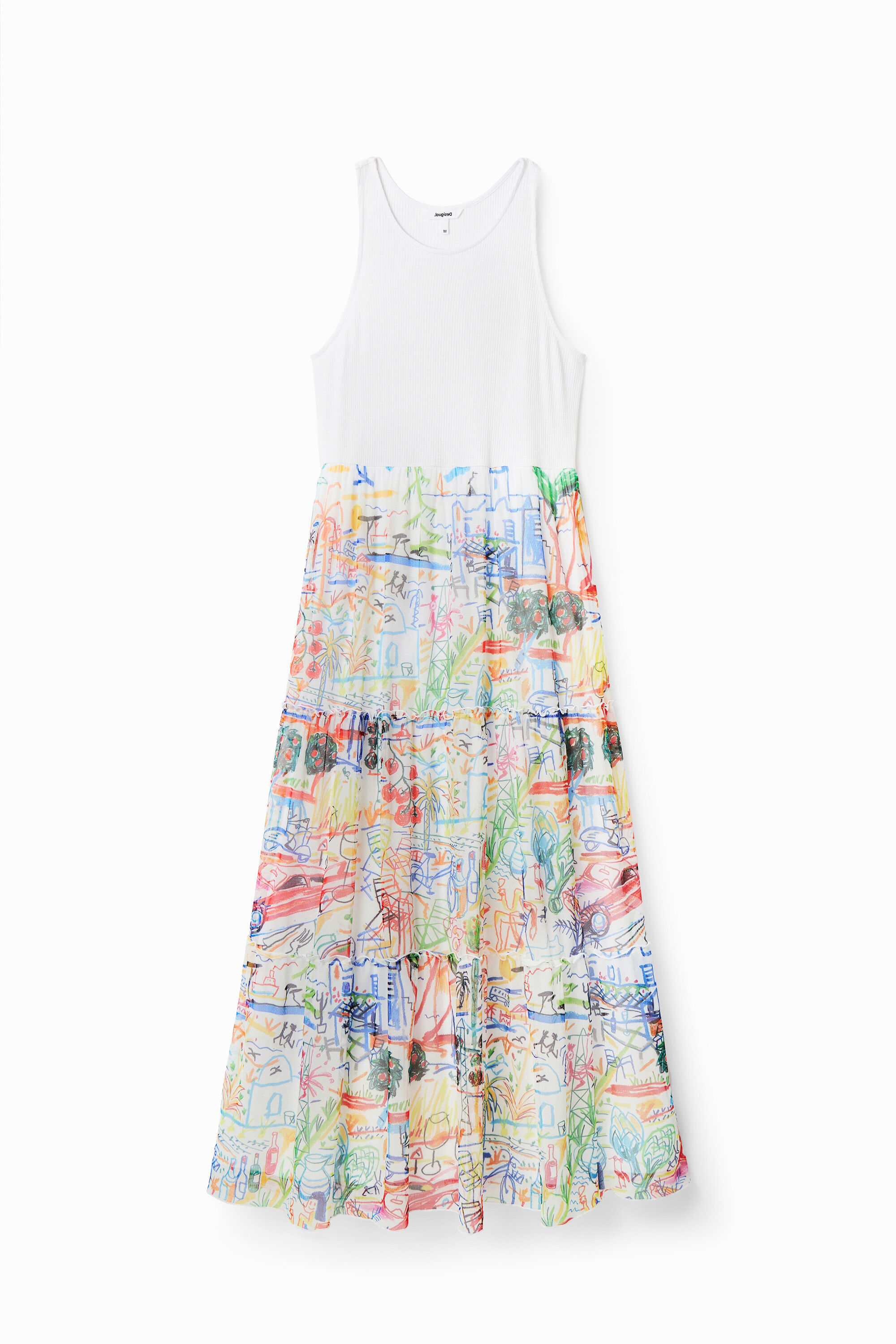 Long combination tulle dre