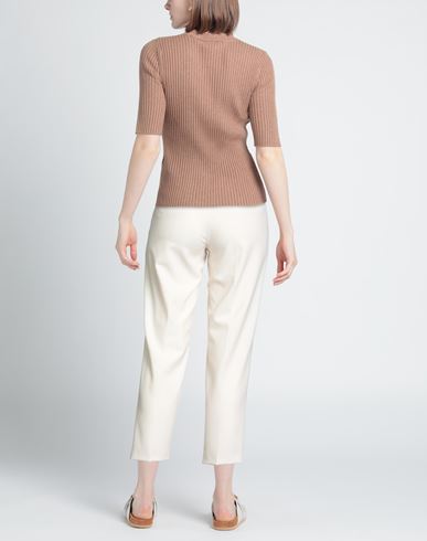 Woman Pants Ivory Size 4 Polyester, Viscose, Elastane