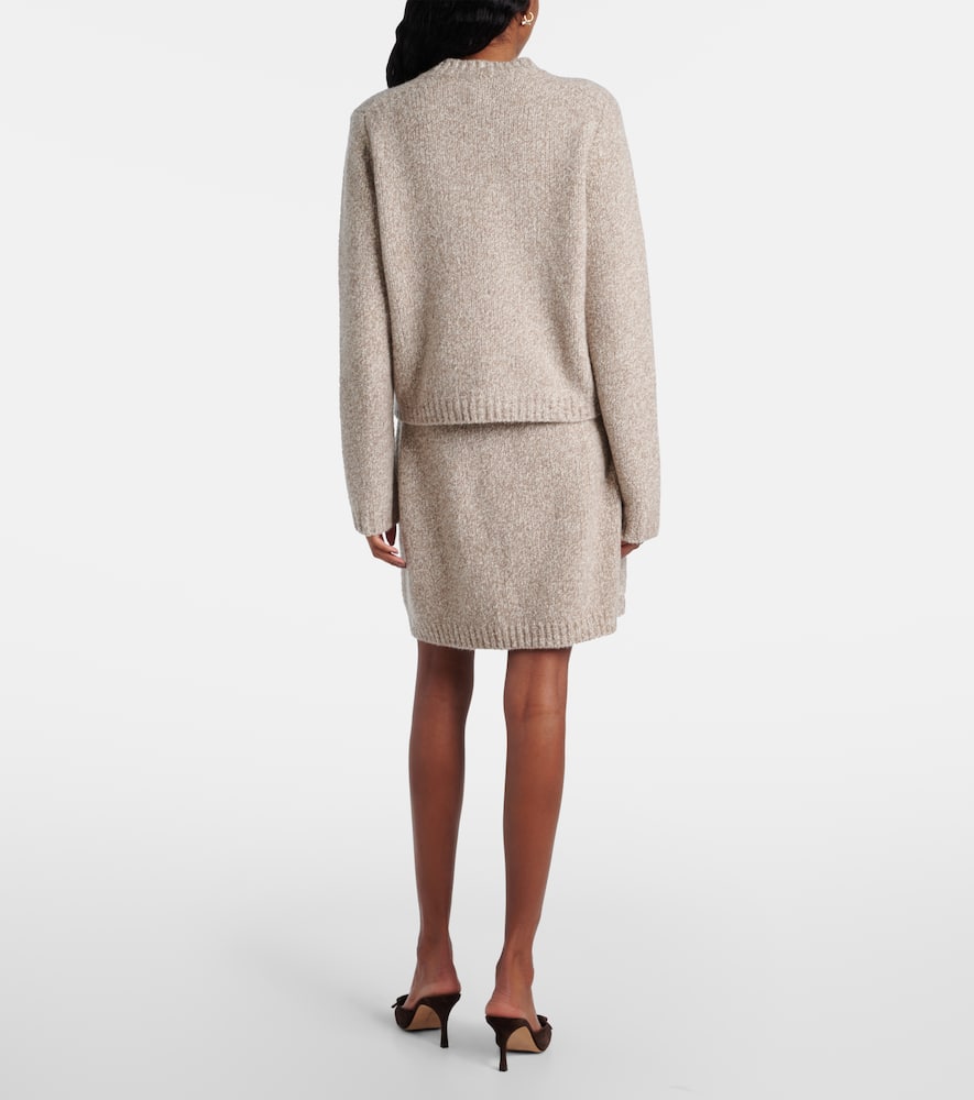 Cashmere-blend cardigan