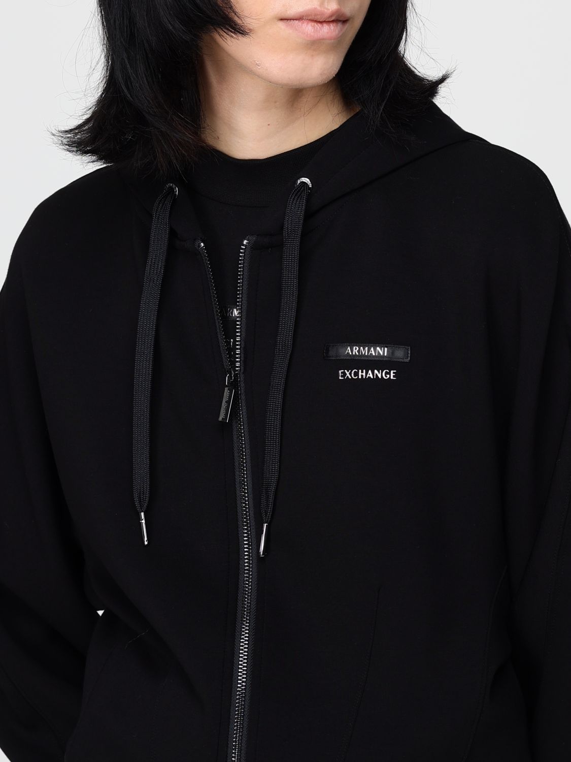 Sweatshirt Woman color Black
