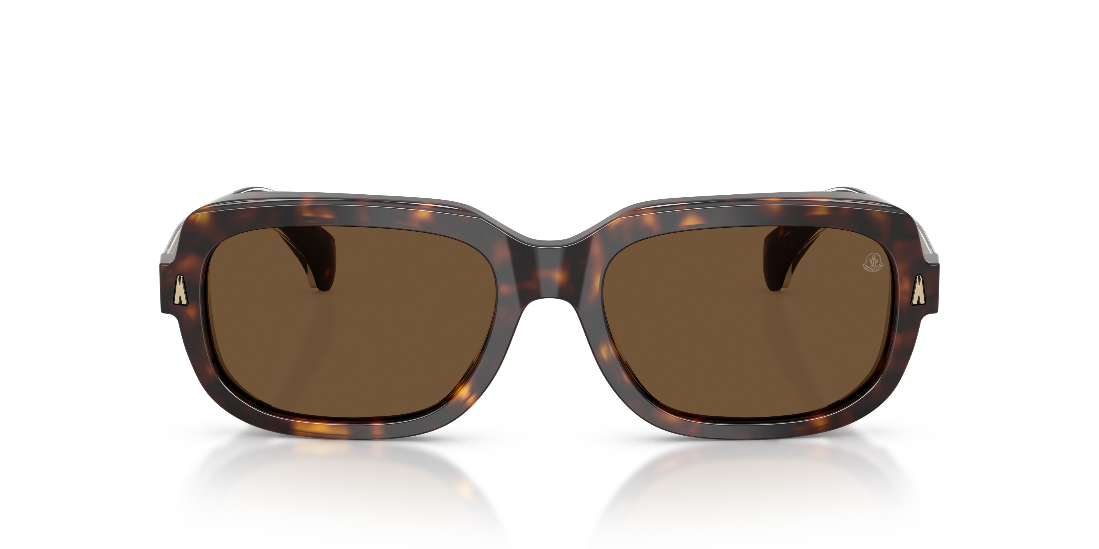 Moncler Unisex Moncler ME6008 SUNTRAP 300273 Sunglasses Acetate Turtle Brown Pillow Norma