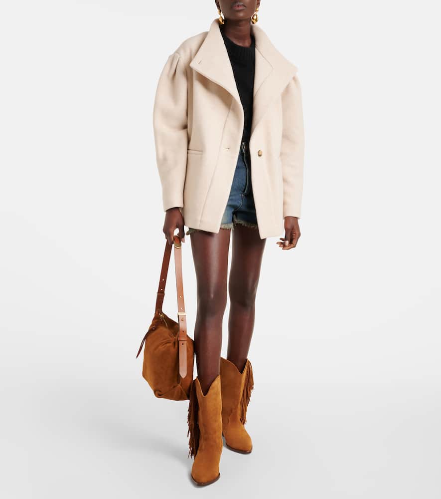 Duerto fringed suede cowboy boots
