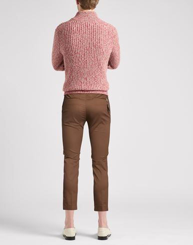 Man Pants Brown Size 32 Cotton, Polyamide, Elastane