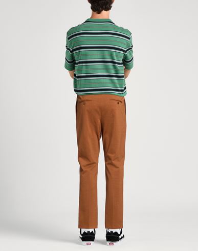 Man Pants Brown Size 30 Cotton, Polyamide, Elastane
