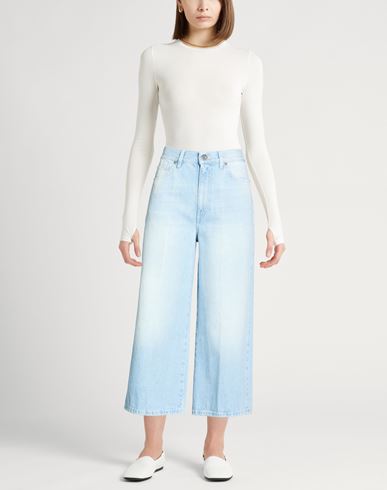 Woman Jeans Blue Size 28 Cotton