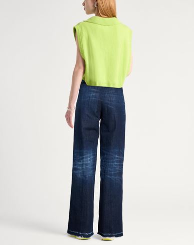 Woman Jeans Blue Size 2 Cotton, Elastane