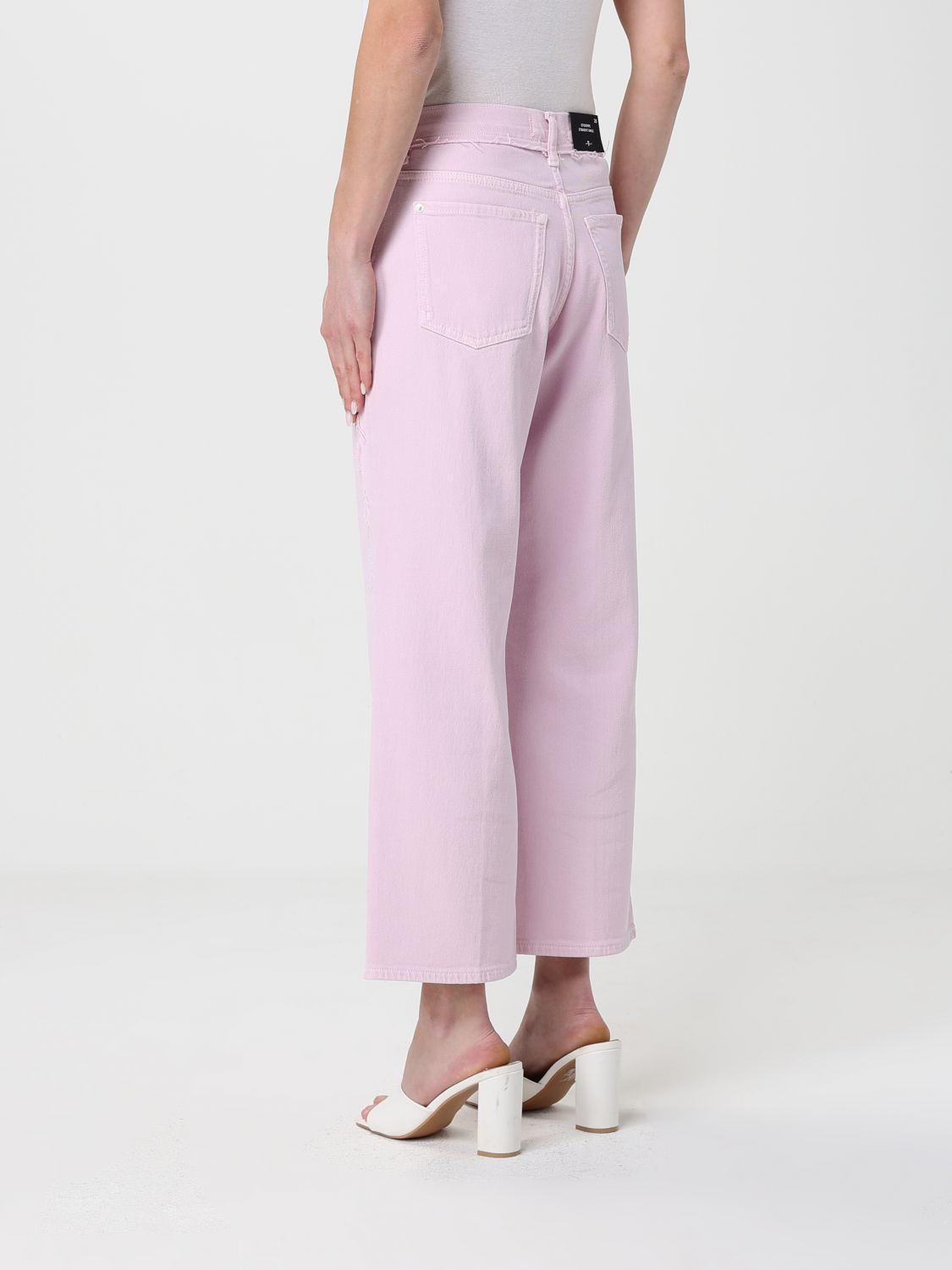 Jeans Woman color Pink
