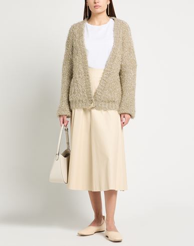 Woman Cardigan Gold