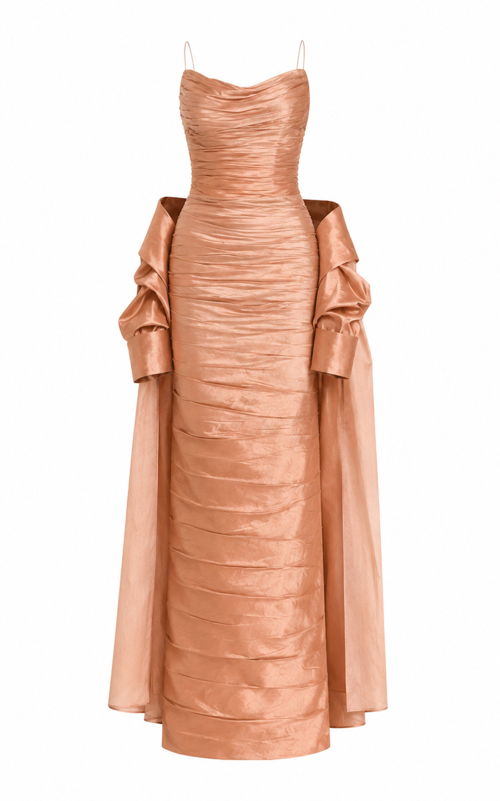 Undertow Draped Silk Maxi Dress - Moda Operandi