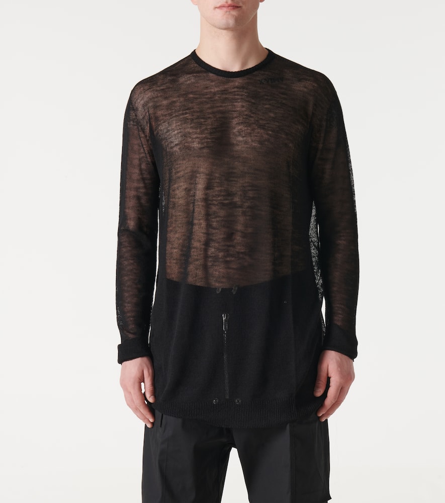 Wool sweatshirt