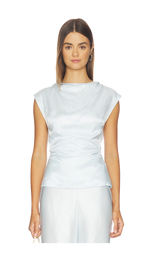 Auteur Studio AUTEUR Mika Top in Baby Blue. L. Also in M