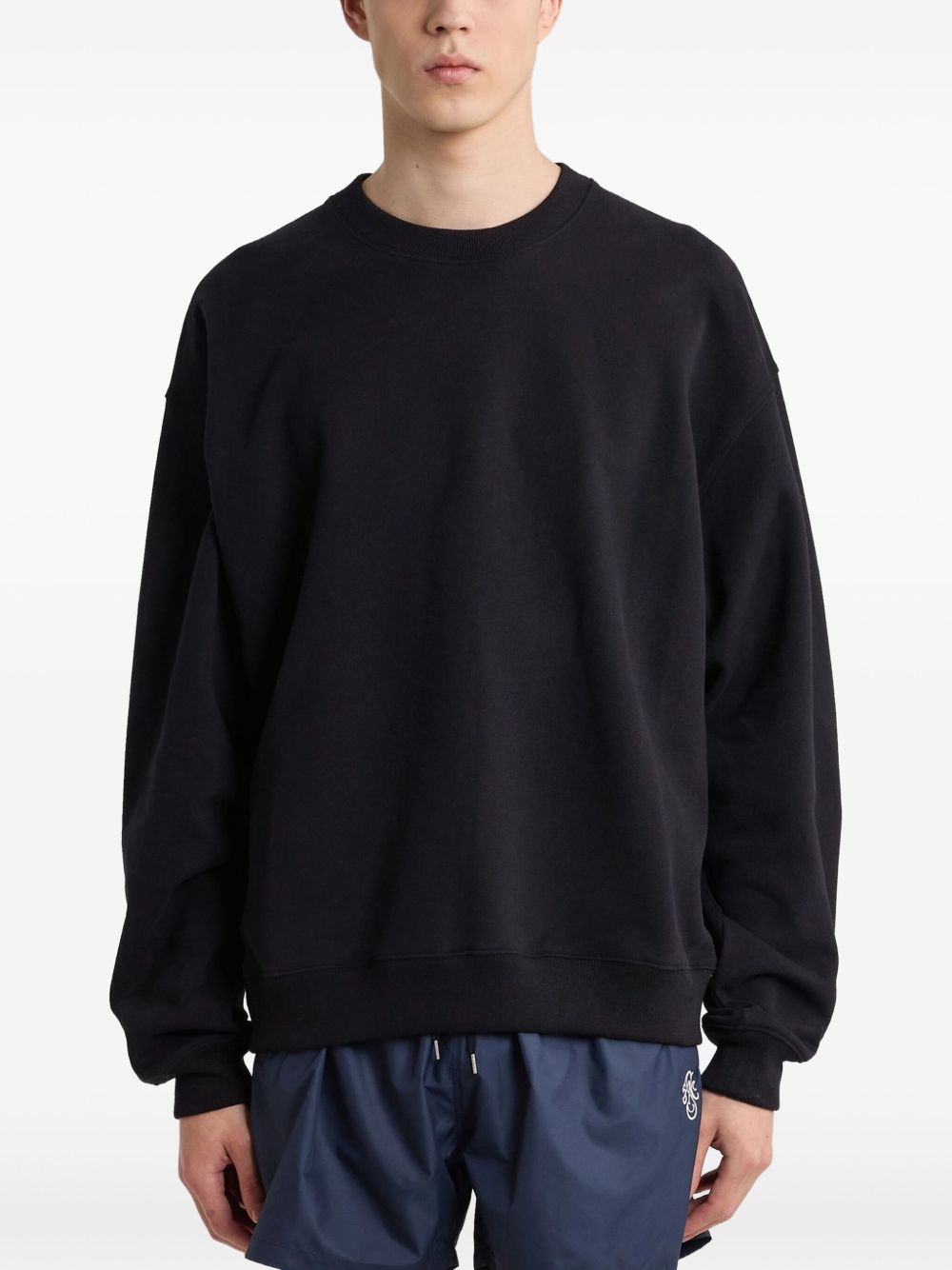 Cotton sweatshirt - Black