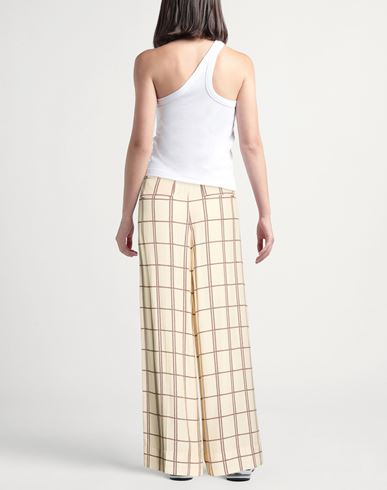 Woman Pants Cream Size 1 Viscose