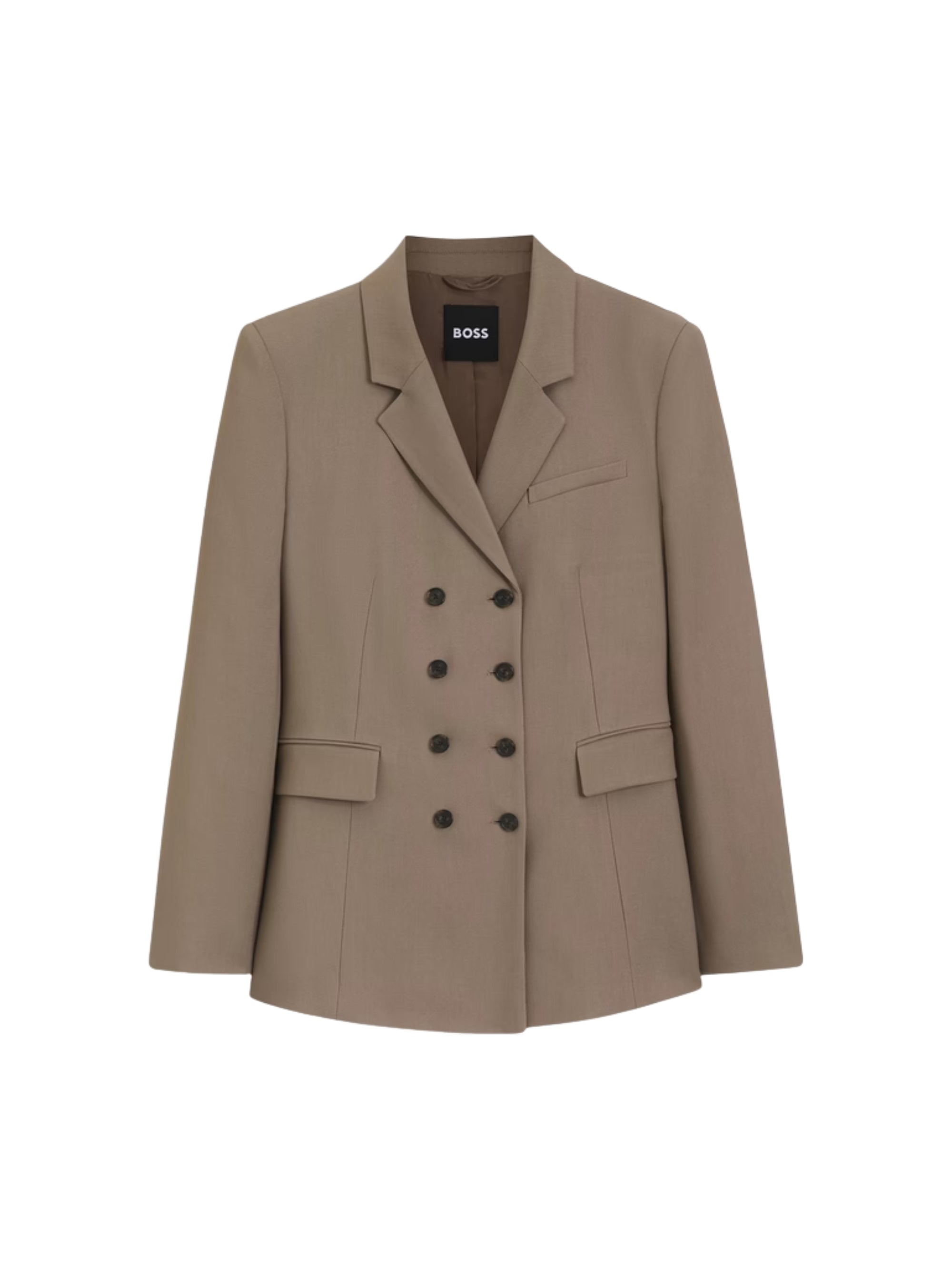 Women's Tailored Faux-Leather Jacket