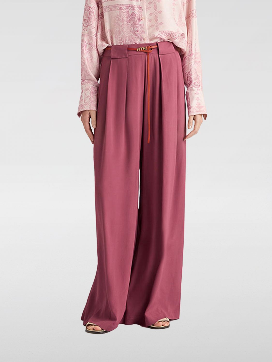 MOMONÌ Pants Woman color Black