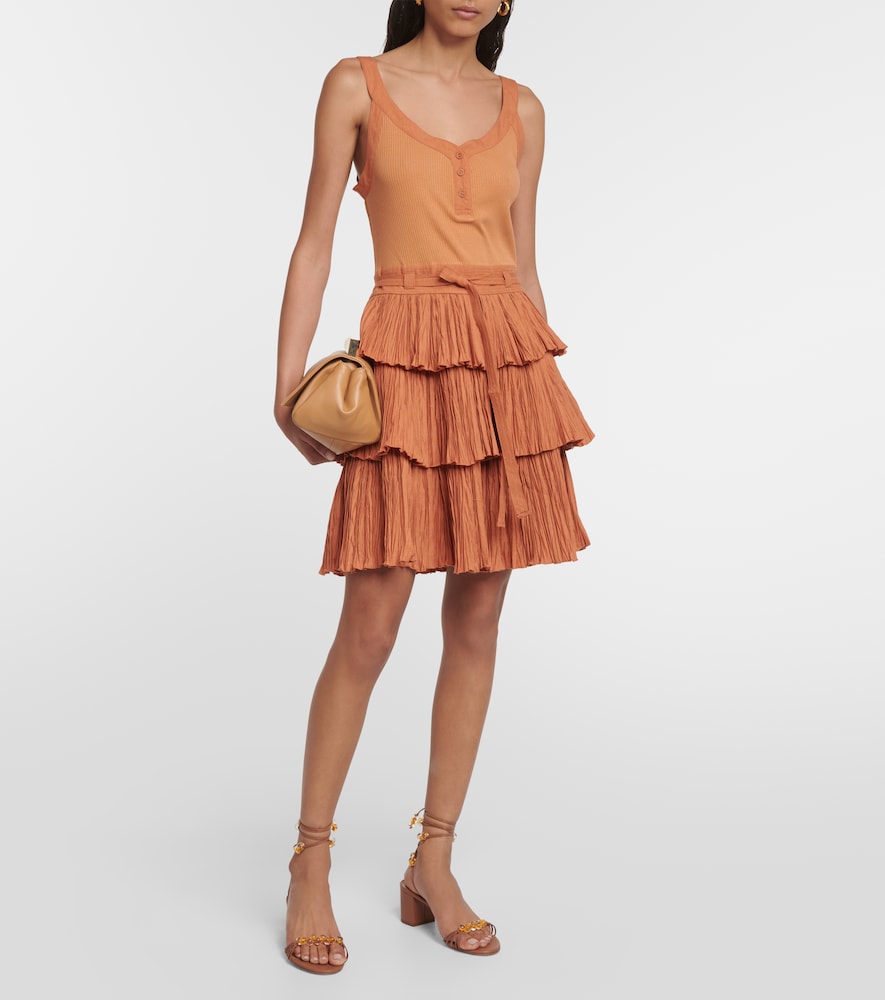 Tiered minidress