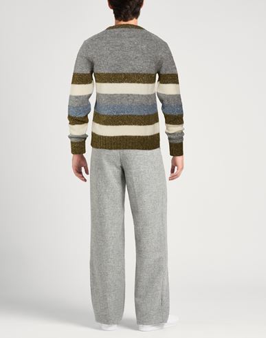 Officine Générale Man Sweater Grey Size XL Alpaca wool, Cotton, Polyamide, Wool