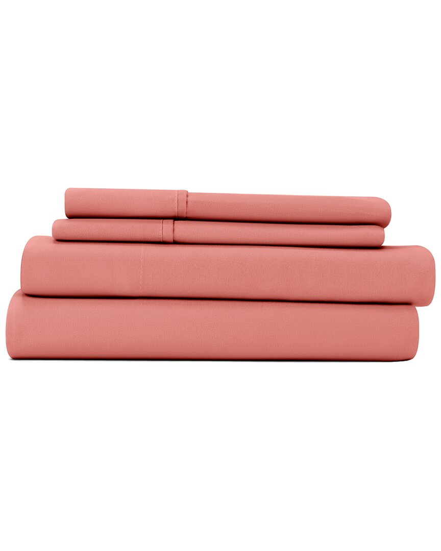 Premium Ultra Soft 4Pc Solid Bed Sheet Set