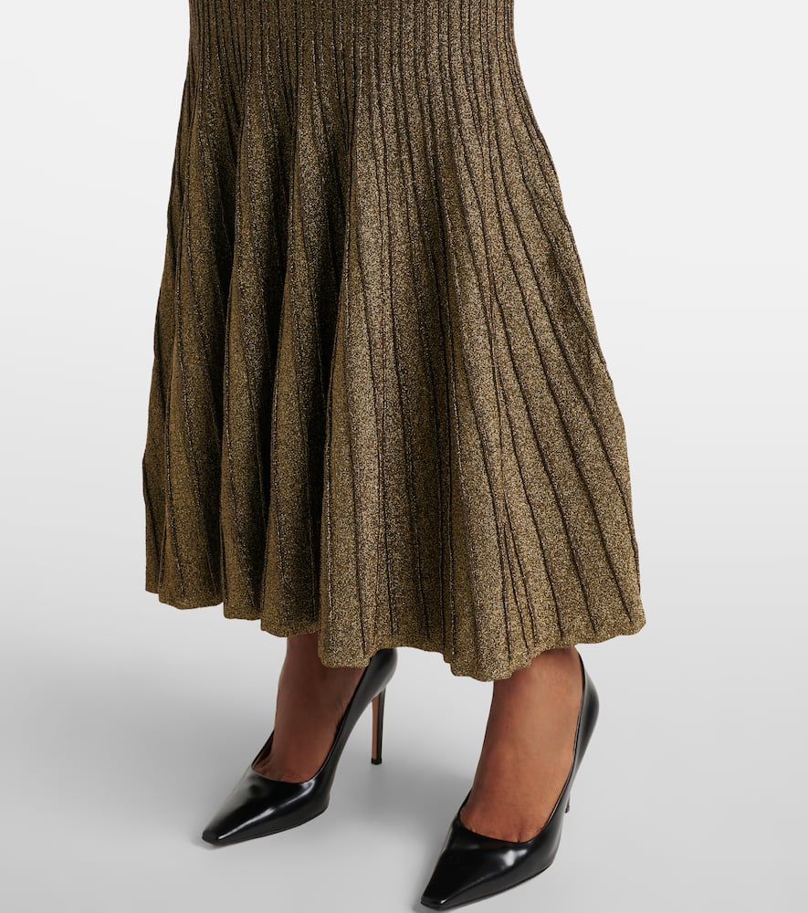 Raquel lamé maxi dress