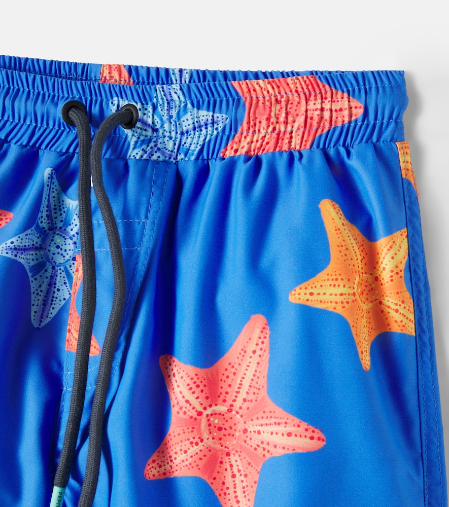 Printed swim trunks