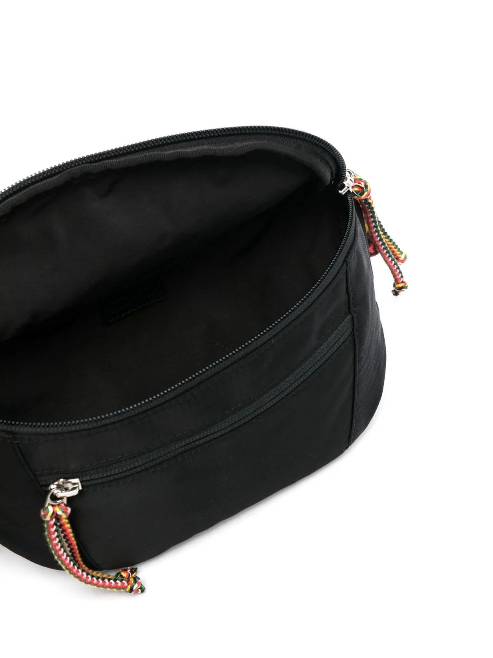 Black Small Curb Belt Bag