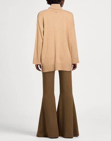 Woman Turtleneck Camel Size M Polyamide, Wool, Viscose, Cashmere, Elastane