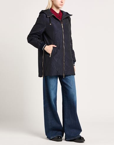 Woman Jacket Midnight blue Size 4 Polyester