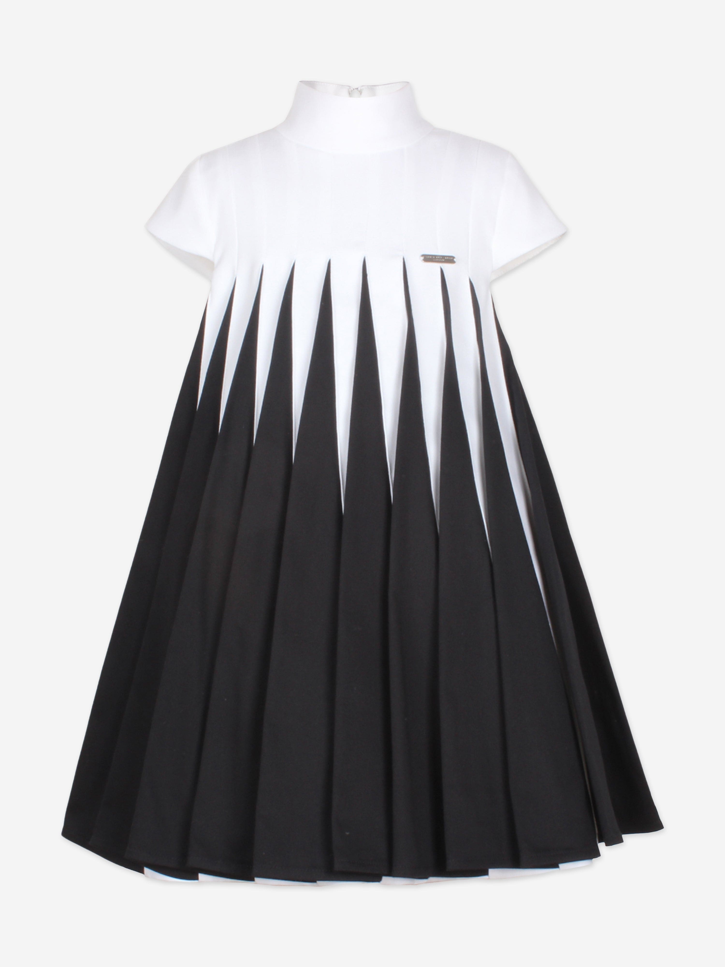 Girls Ray Of Sunshine Dress in Black 10 Years By Childsplay Clothing
