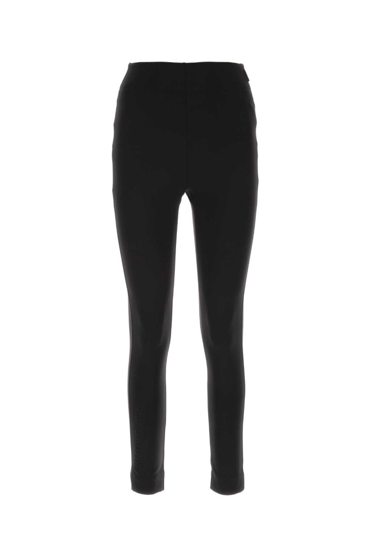 Black Jersey Leggings
