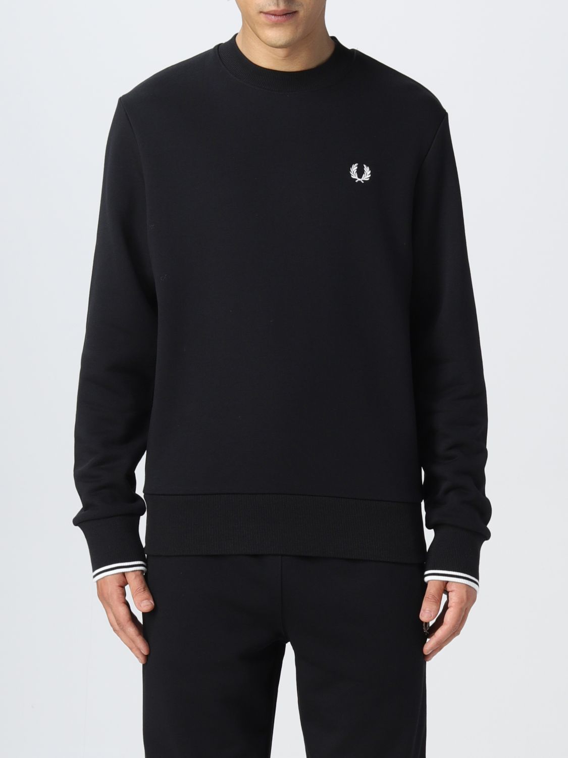 Sweatshirt Men color Black