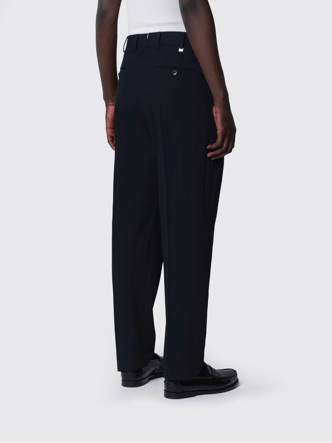 Pants Men color Blue