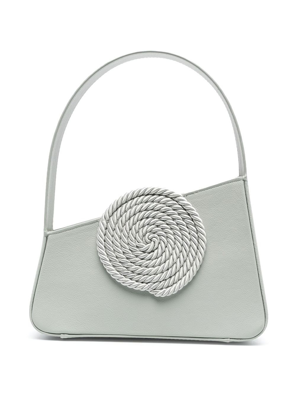 Albert leather shoulder bag - Grey